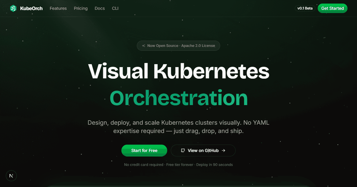 I Built an Open-Source Visual Kubernetes Orchestration Platform — No YAML Required